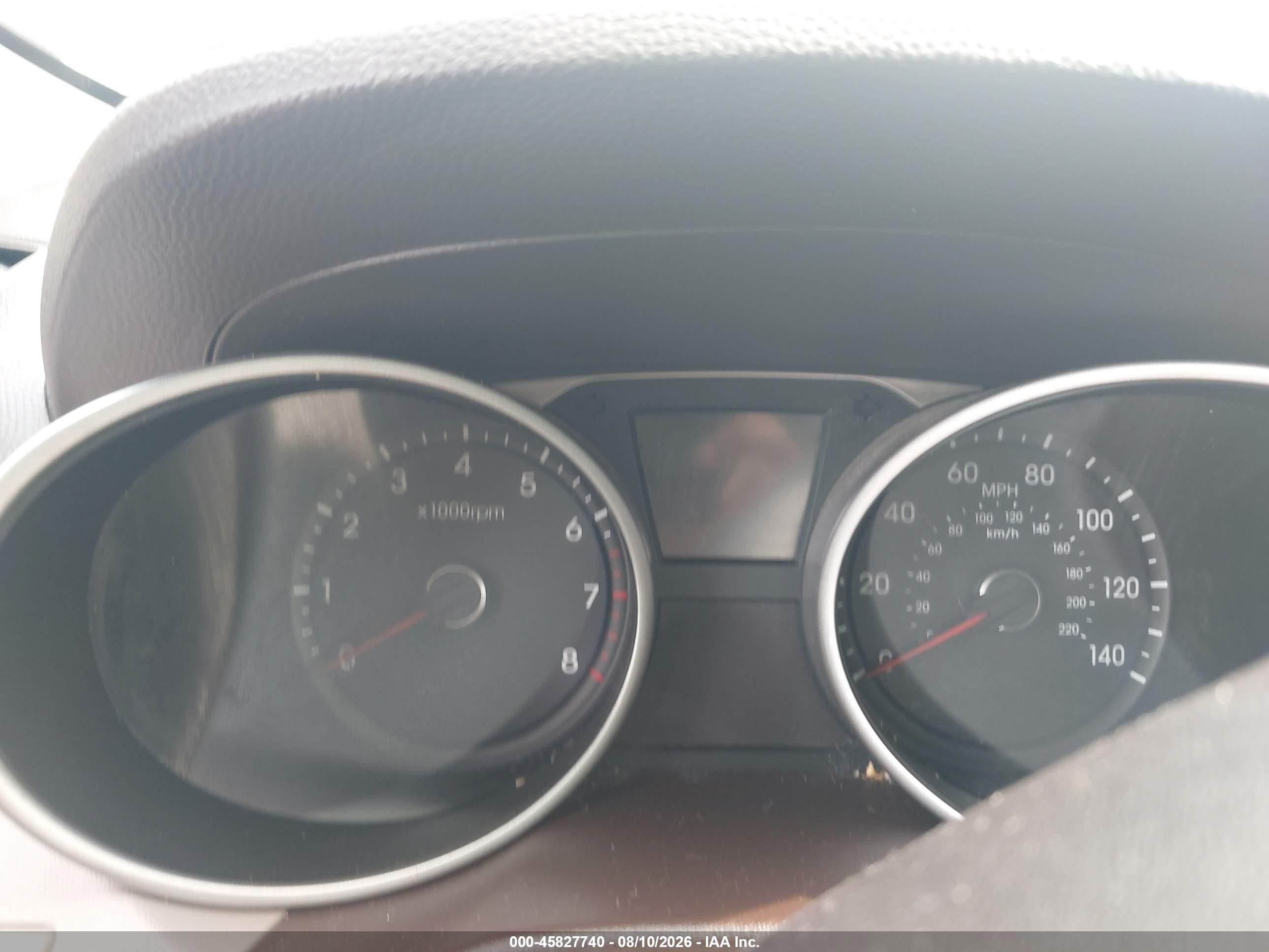 2012 Hyundai Tucson Gls Light Blue vin: KM8JUCAC3CU519149