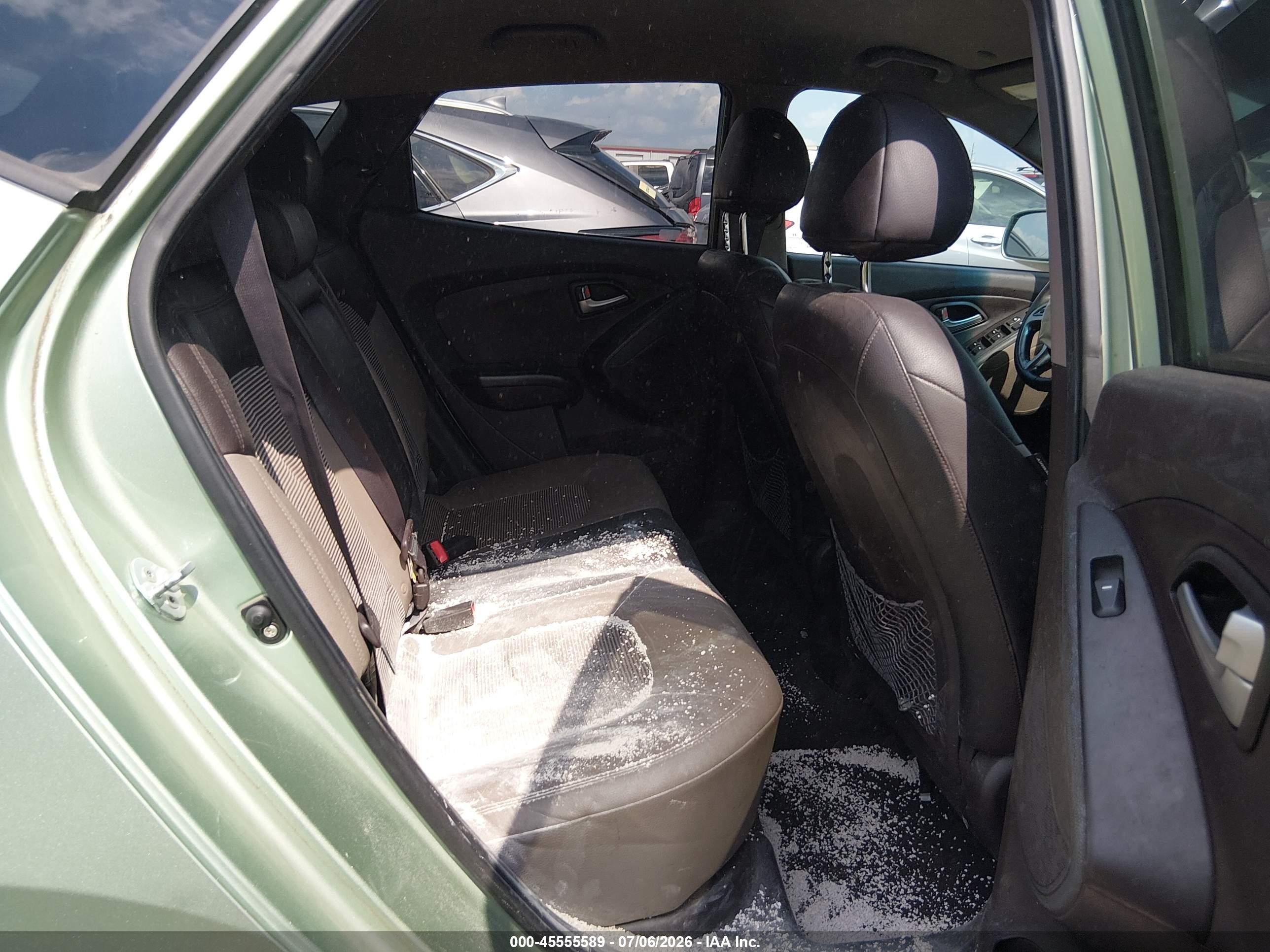 2012 Hyundai Tucson Gls Brown vin: KM8JUCAC3CU533410