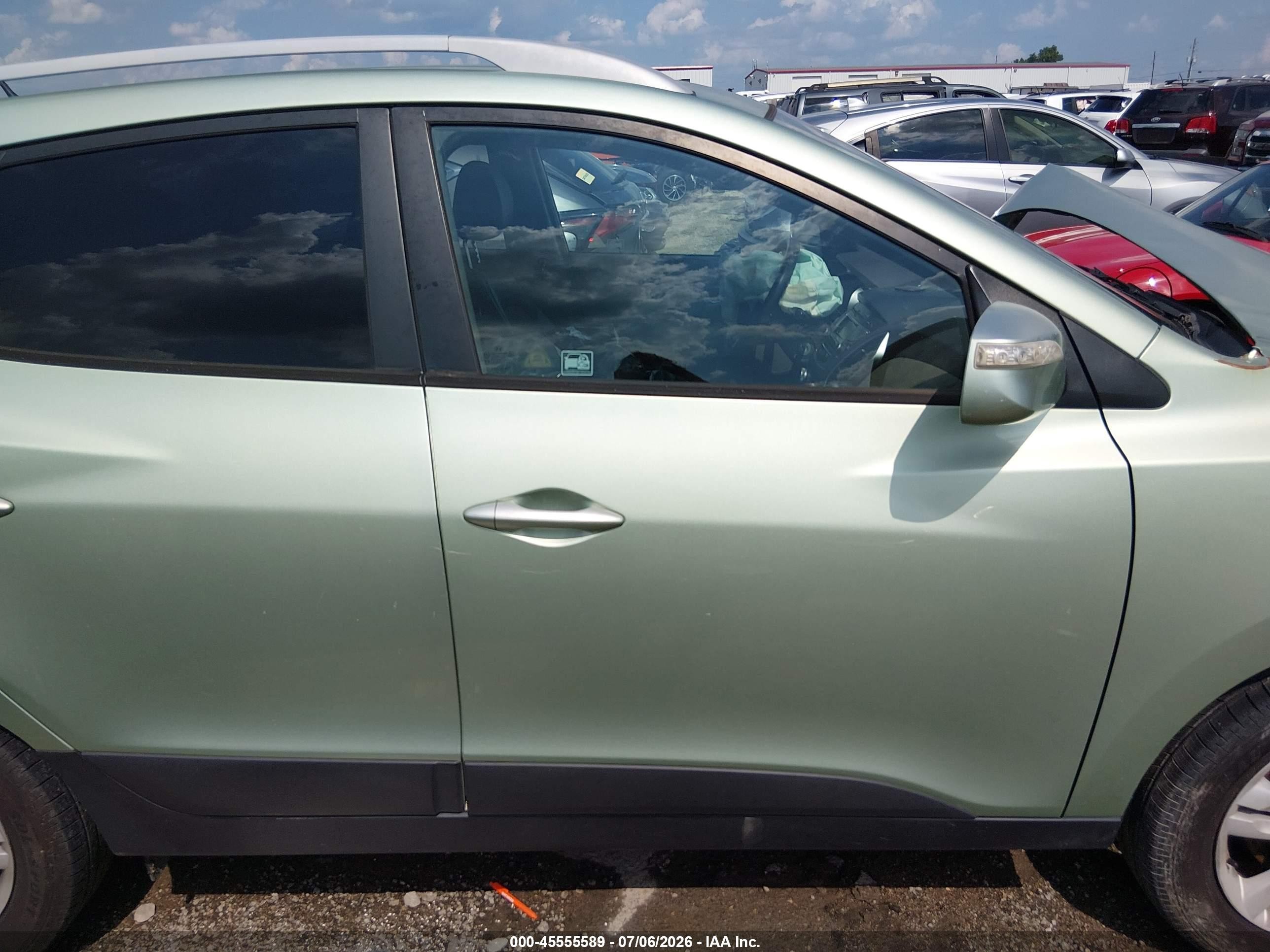 2012 Hyundai Tucson Gls Brown vin: KM8JUCAC3CU533410