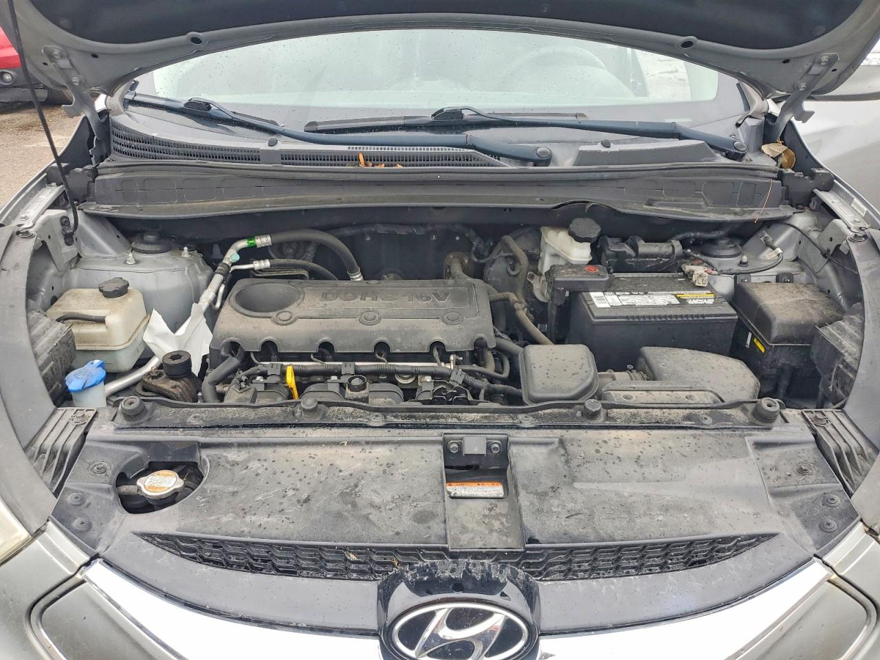 2013 Hyundai Tucson Limited Silver vin: KM8JUCAC3DU558132