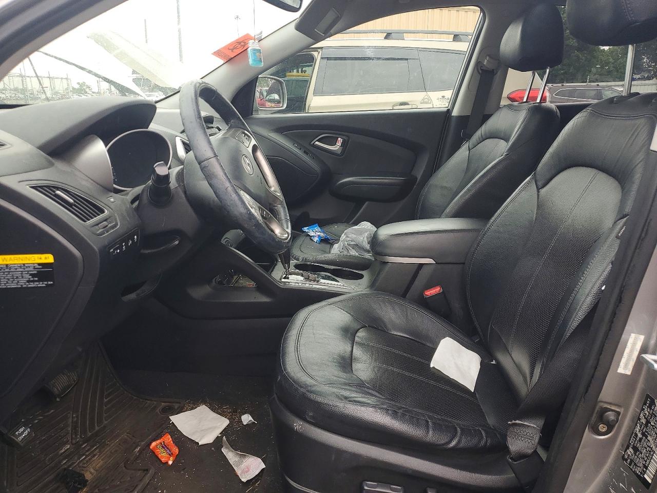 2013 Hyundai Tucson Limited Silver vin: KM8JUCAC3DU558132