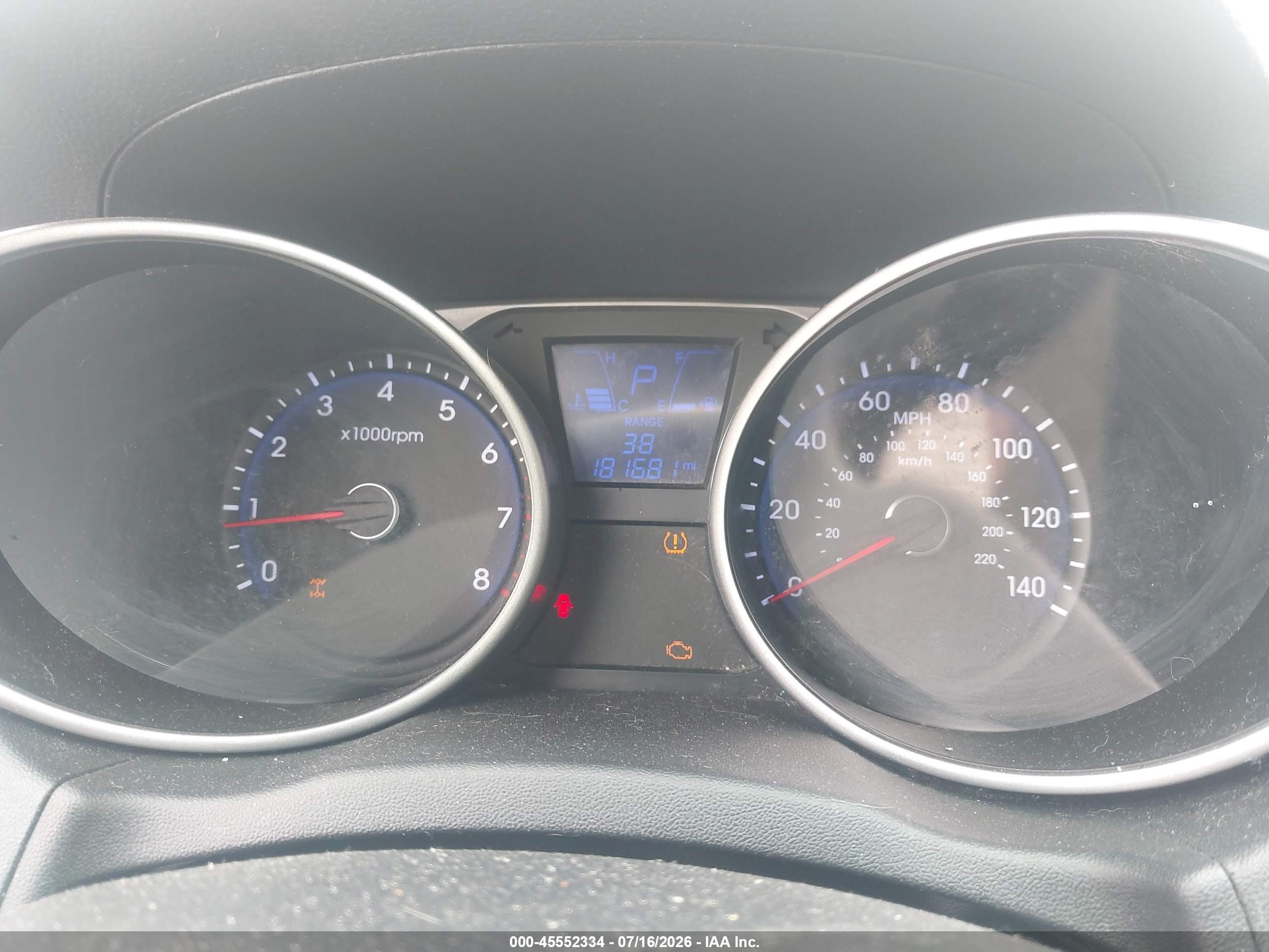 2013 Hyundai Tucson Gls Silver vin: KM8JUCAC3DU561693