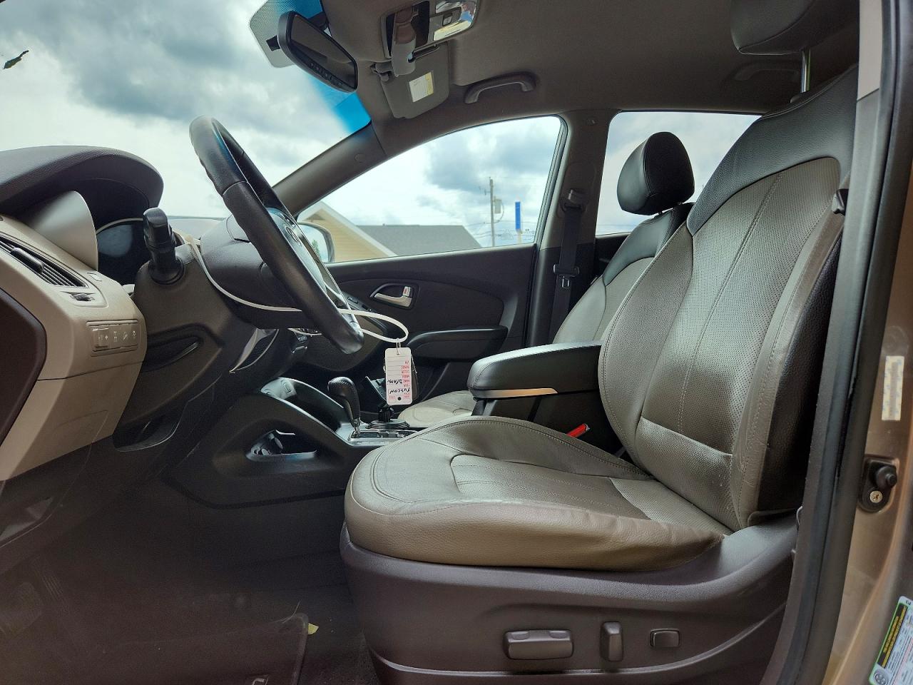 2013 Hyundai Tucson Limited Tan vin: KM8JUCAC3DU621147