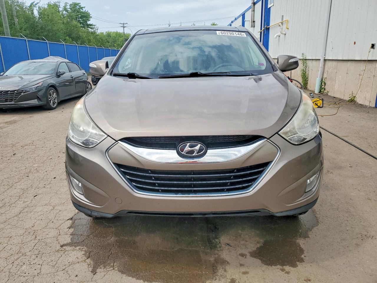 2013 Hyundai Tucson Gls Brown vin: KM8JUCAC3DU630320