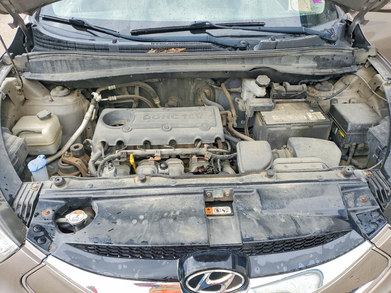 2013 Hyundai Tucson Gls Brown vin: KM8JUCAC3DU630320
