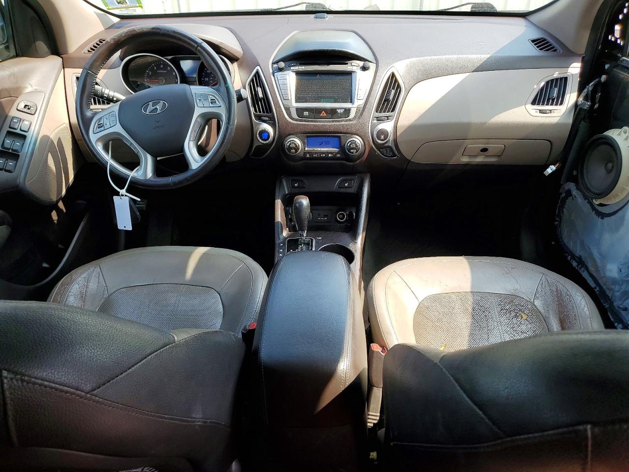 2013 Hyundai Tucson Limited Black vin: KM8JUCAC3DU744995