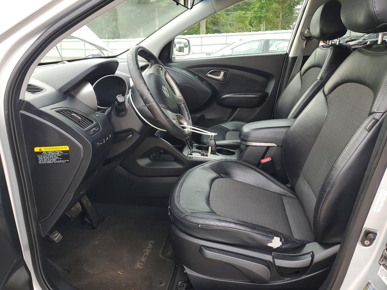 2013 Hyundai Tucson Gls Silver vin: KM8JUCAC3DU754166