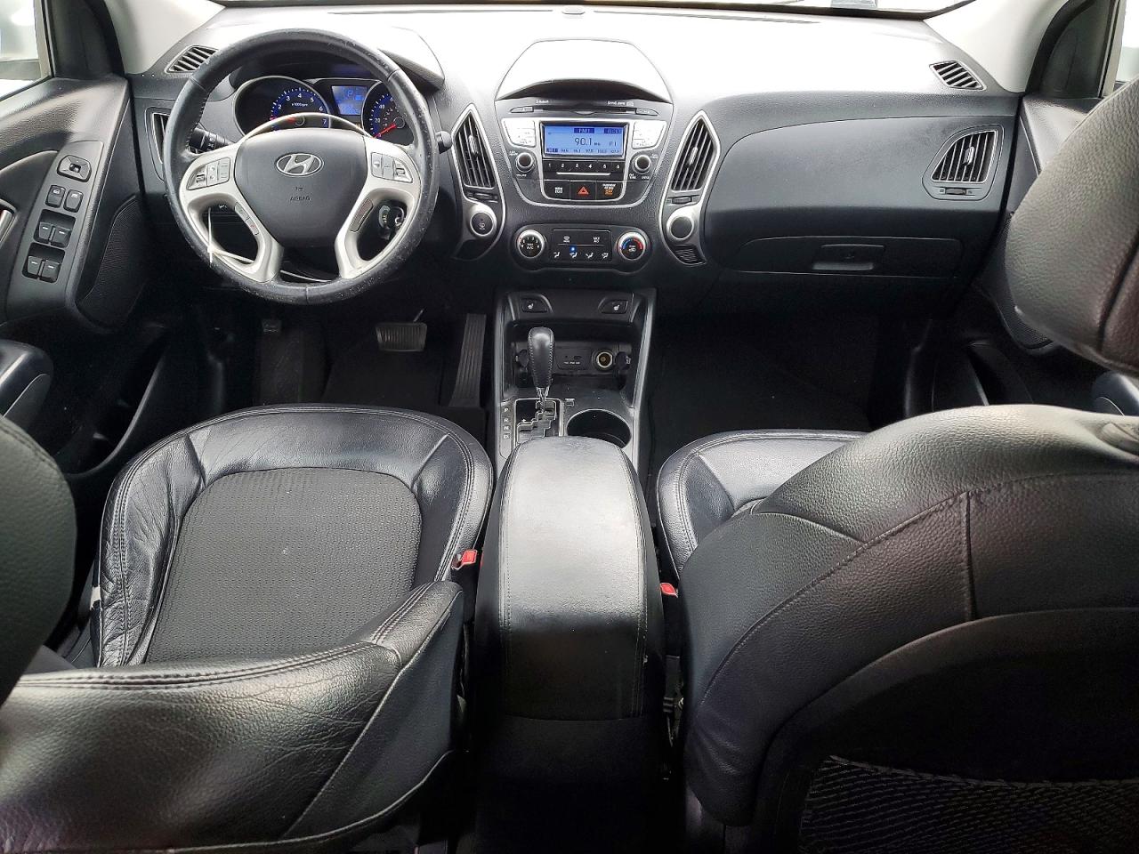2013 Hyundai Tucson Gls Silver vin: KM8JUCAC3DU754166