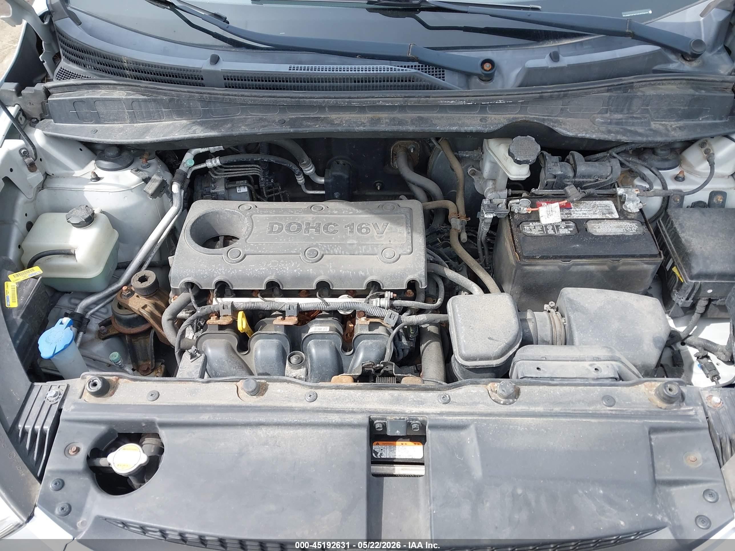 2010 Hyundai Tucson Gls Silver vin: KM8JUCAC4AU075633