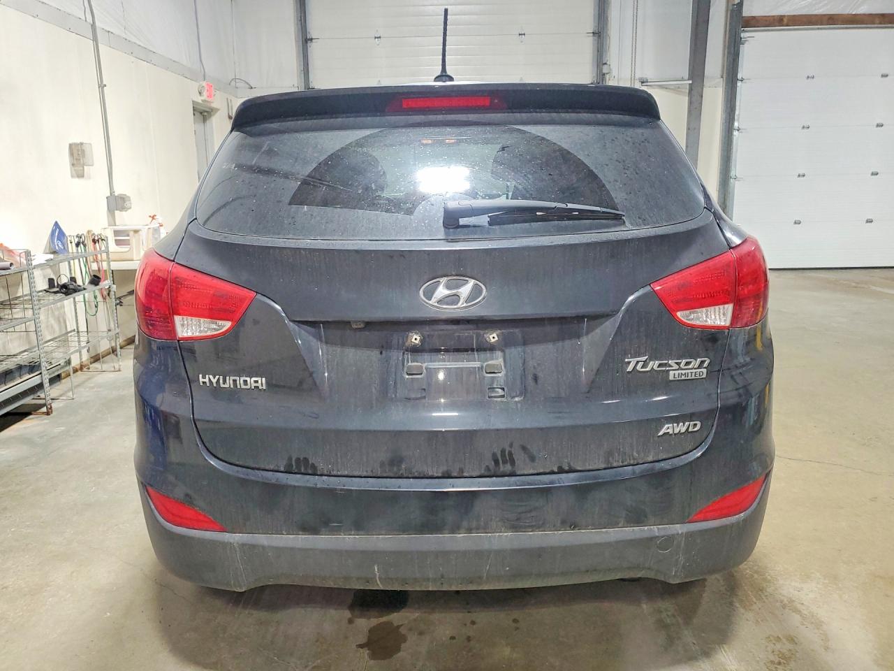 2010 Hyundai Tucson Limited Black vin: KM8JUCAC4AU085336