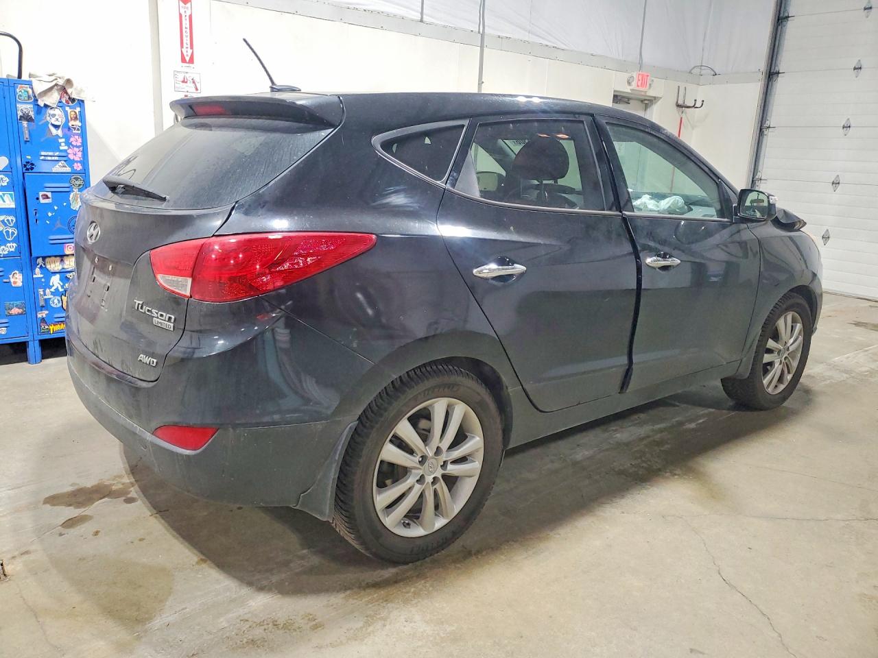2010 Hyundai Tucson Limited Black vin: KM8JUCAC4AU085336