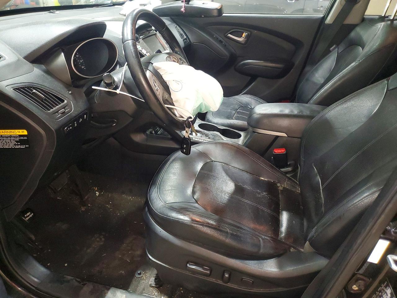 2010 Hyundai Tucson Limited Black vin: KM8JUCAC4AU085336