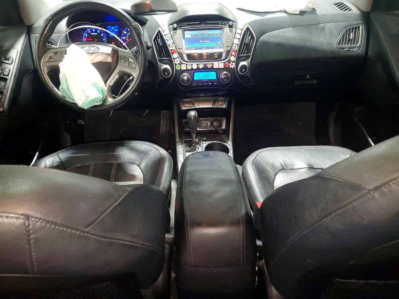 2010 Hyundai Tucson Limited Black vin: KM8JUCAC4AU085336