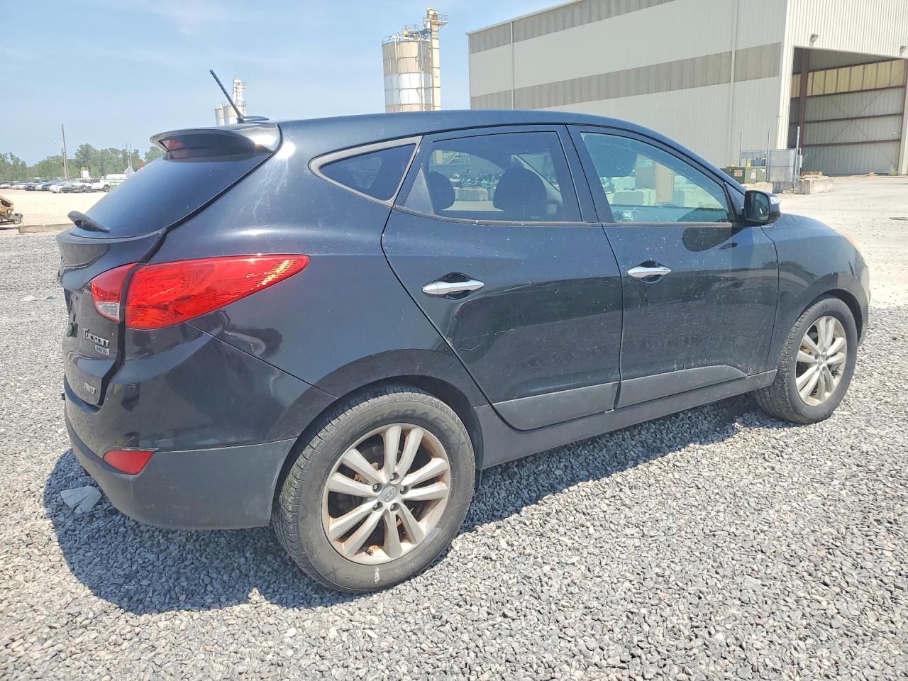 2011 Hyundai Tucson Limited Black vin: KM8JUCAC4BU294562