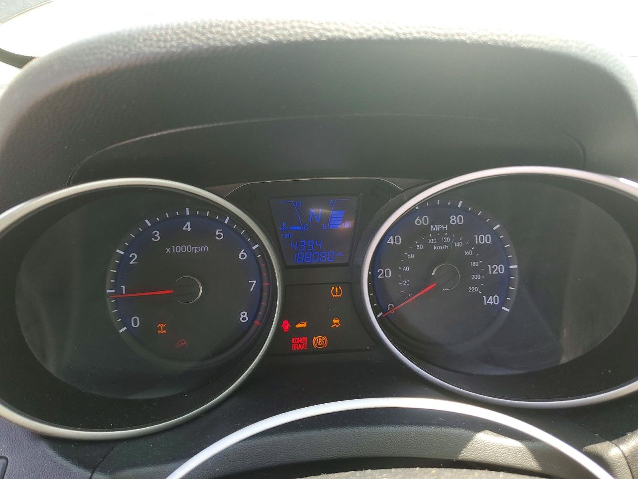 2011 Hyundai Tucson Limited Black vin: KM8JUCAC4BU294562