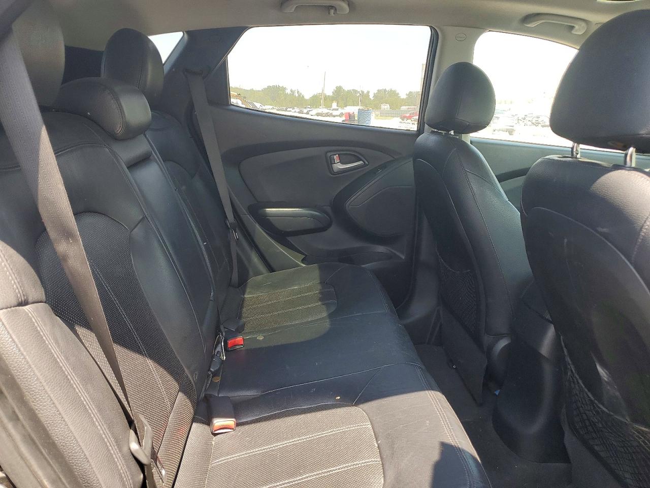 2011 Hyundai Tucson Limited Black vin: KM8JUCAC4BU294562