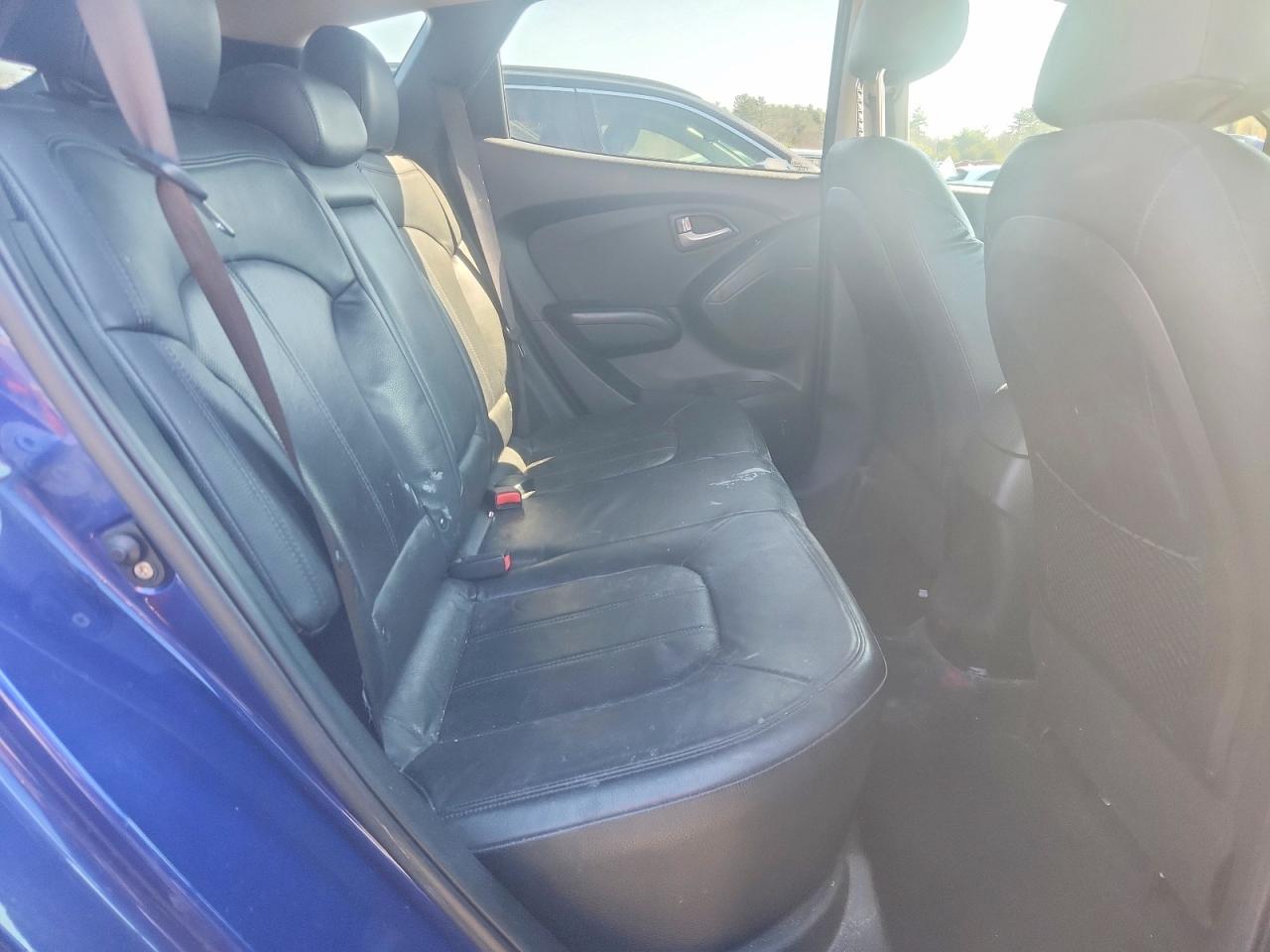2011 Hyundai Tucson Limited Синий vin: KM8JUCAC4BU316592