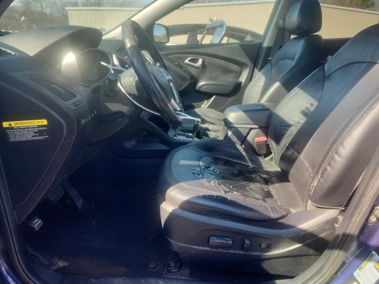 2011 Hyundai Tucson Limited Синий vin: KM8JUCAC4BU316592