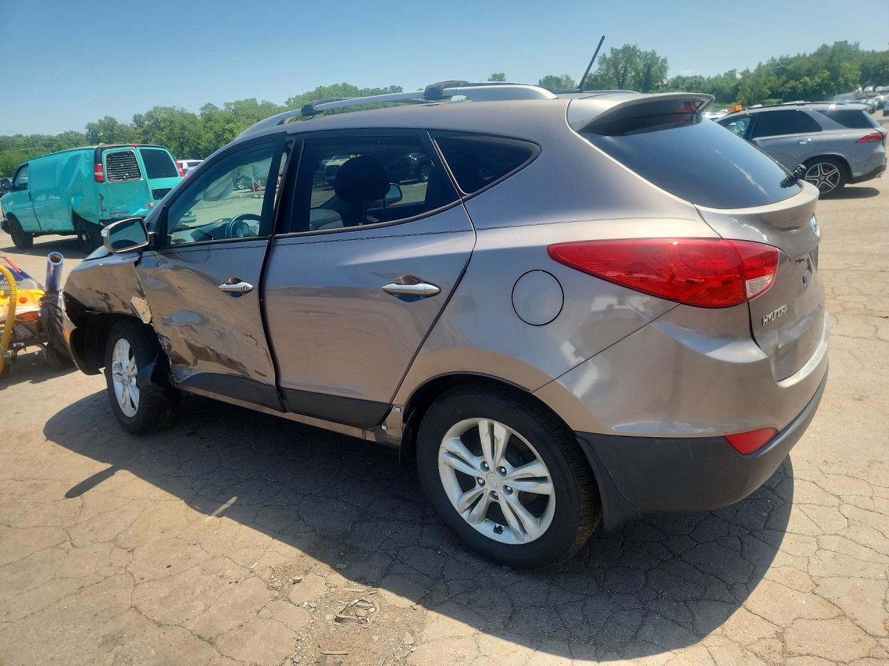 2012 Hyundai Tucson Gls Коричневый vin: KM8JUCAC4CU394923