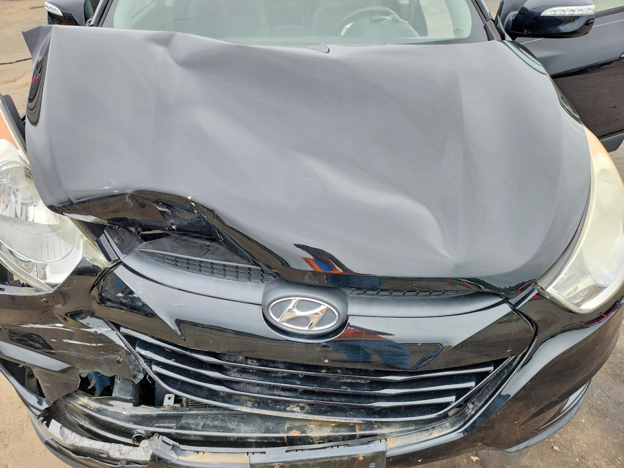 2012 Hyundai Tucson Gls Black vin: KM8JUCAC4CU419478