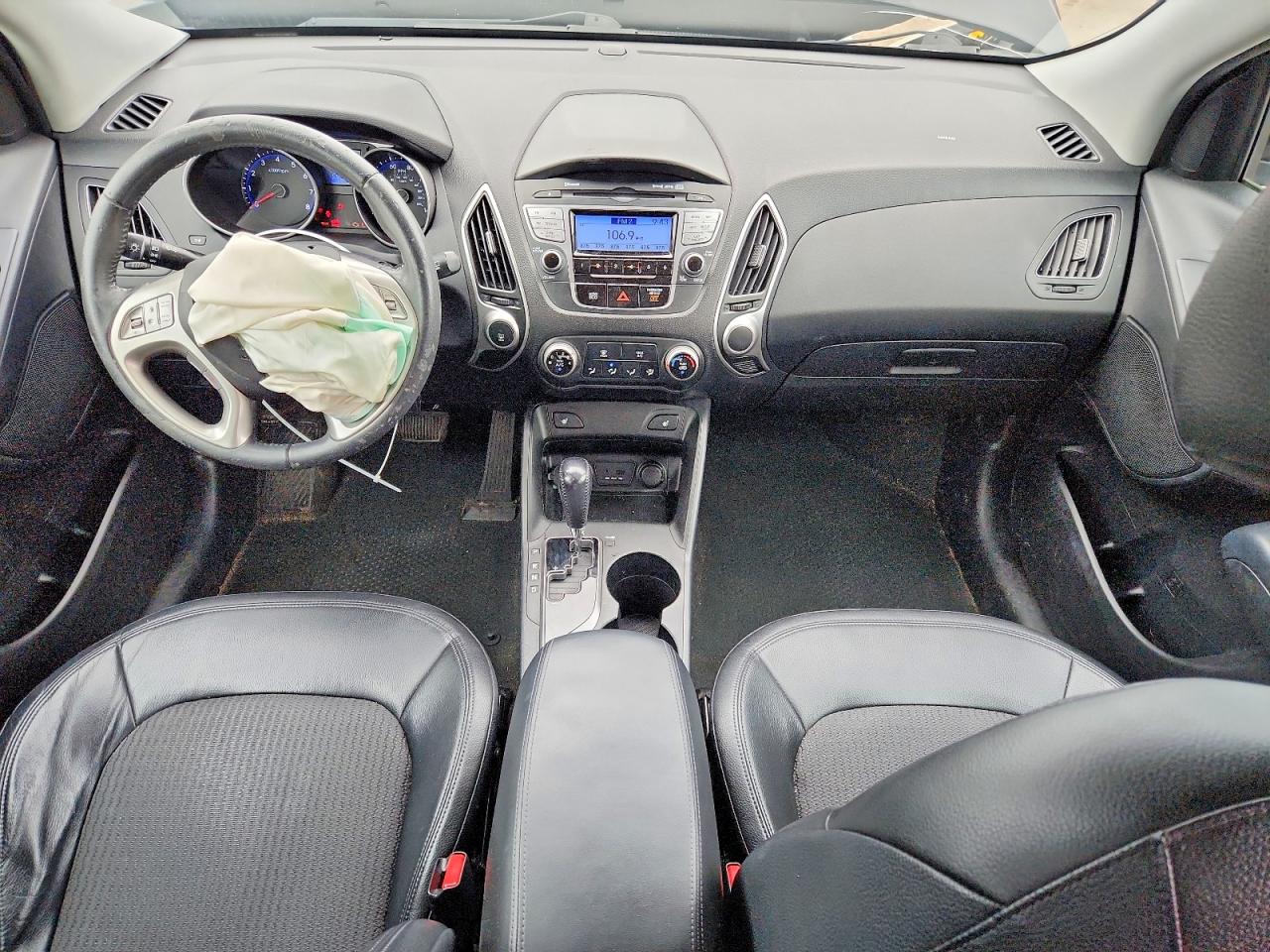 2012 Hyundai Tucson Gls Black vin: KM8JUCAC4CU419478
