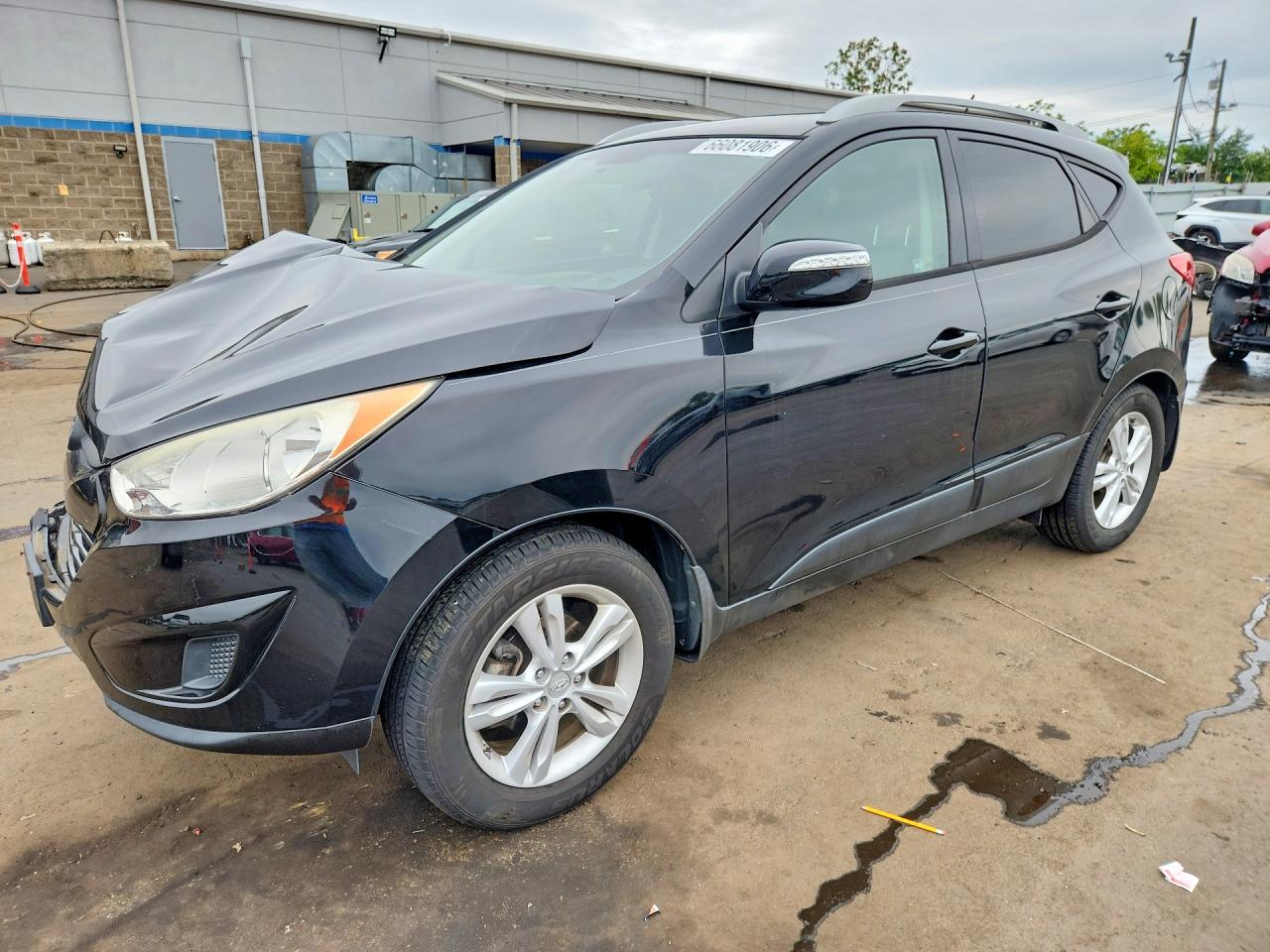2012 Hyundai Tucson Gls Black vin: KM8JUCAC4CU419478