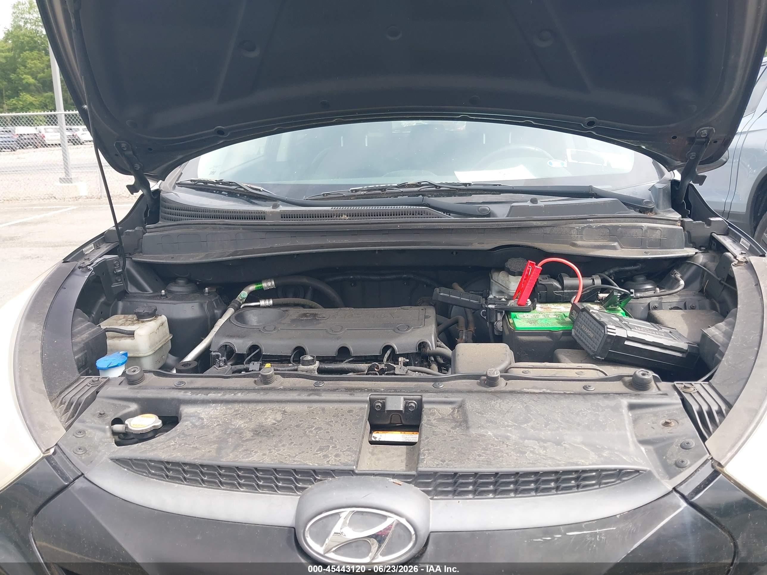 2012 Hyundai Tucson Gls Black vin: KM8JUCAC4CU451279
