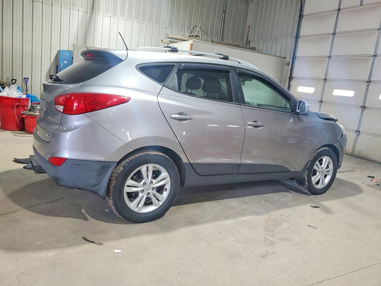 2012 Hyundai Tucson Gls Gray vin: KM8JUCAC4CU544447