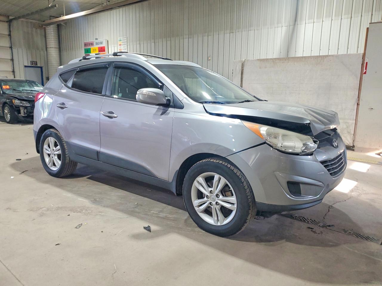 2012 Hyundai Tucson Gls Gray vin: KM8JUCAC4CU544447