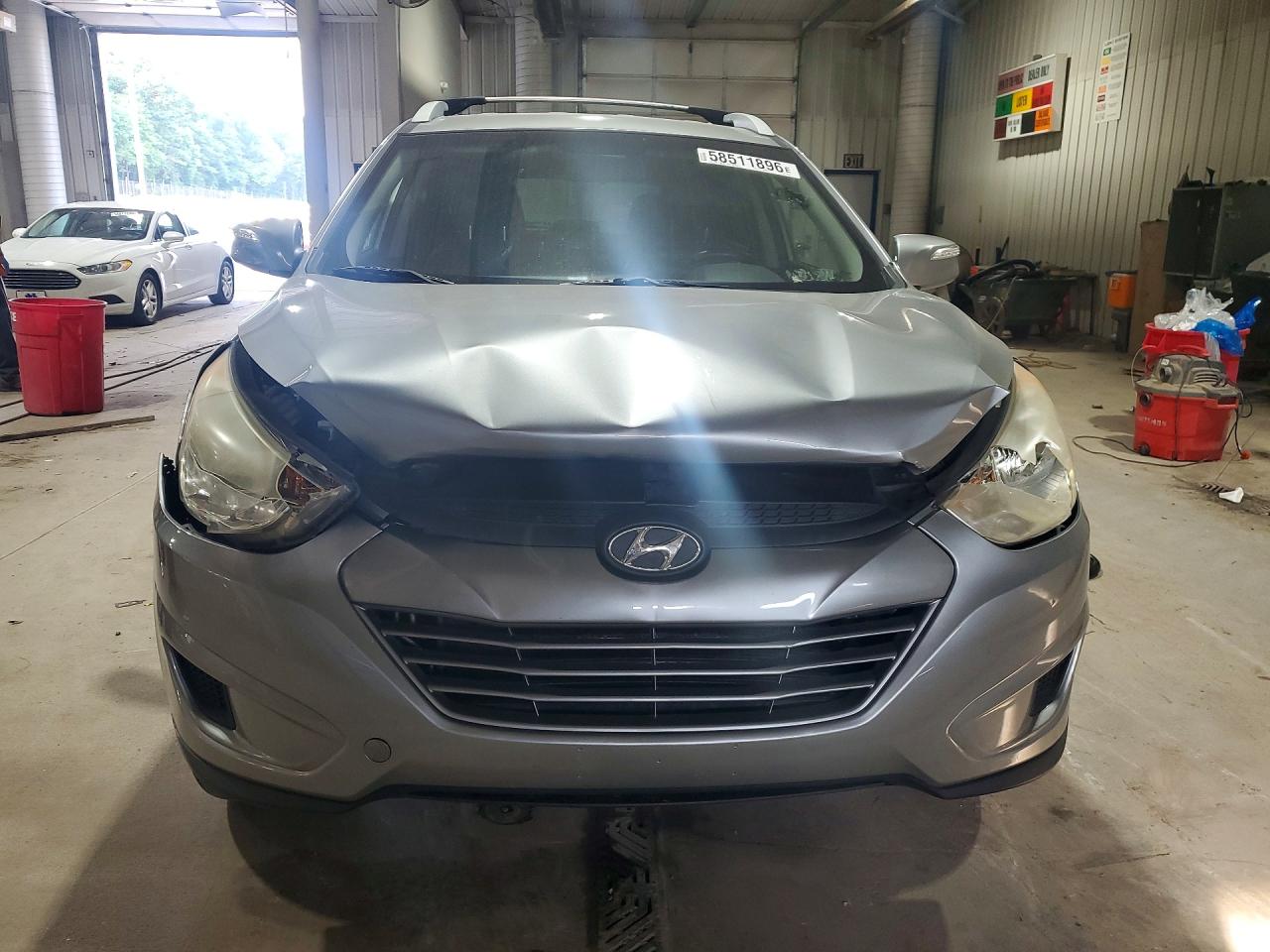2012 Hyundai Tucson Gls Gray vin: KM8JUCAC4CU544447