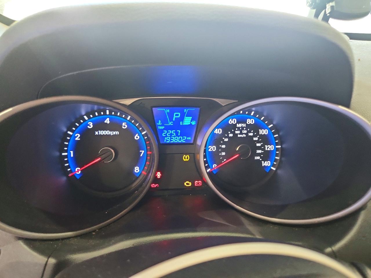 2013 Hyundai Tucson Gls Gray vin: KM8JUCAC4DU598672