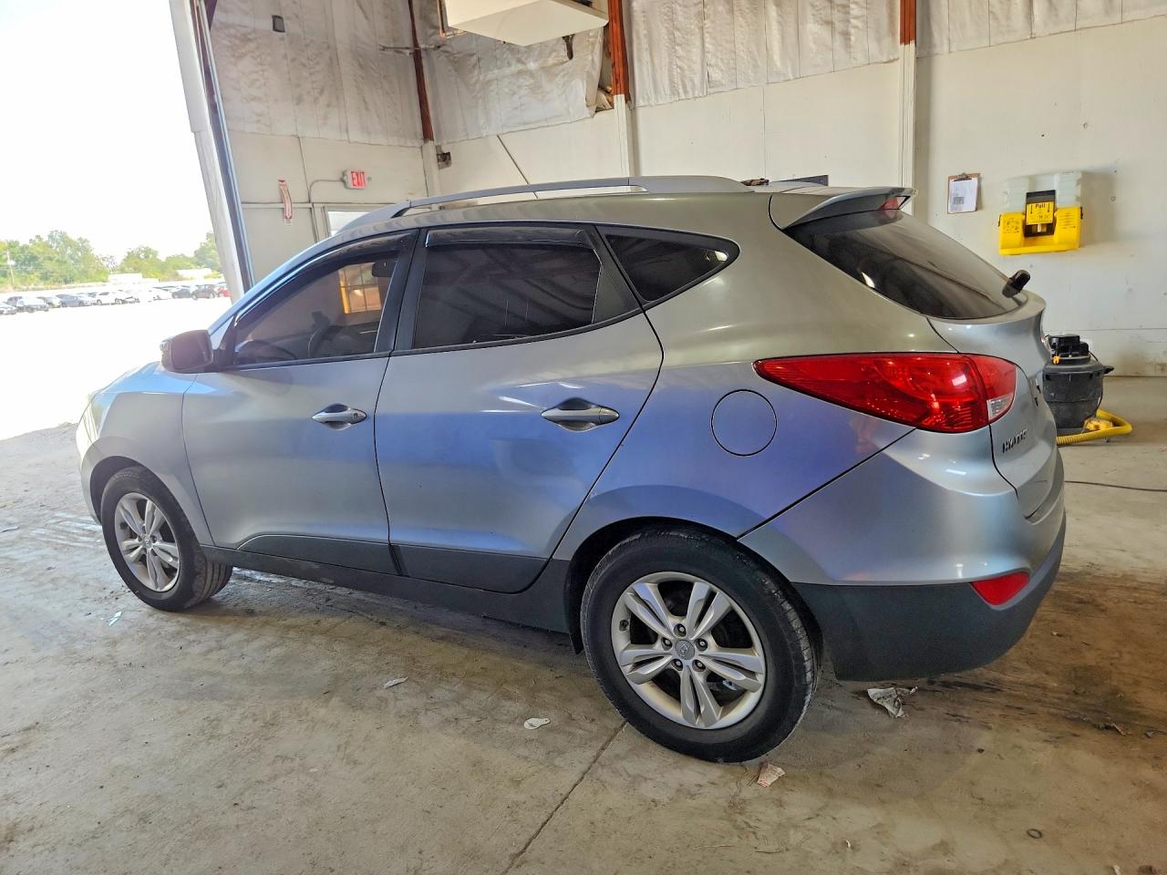 2013 Hyundai Tucson Gls Gray vin: KM8JUCAC4DU598672