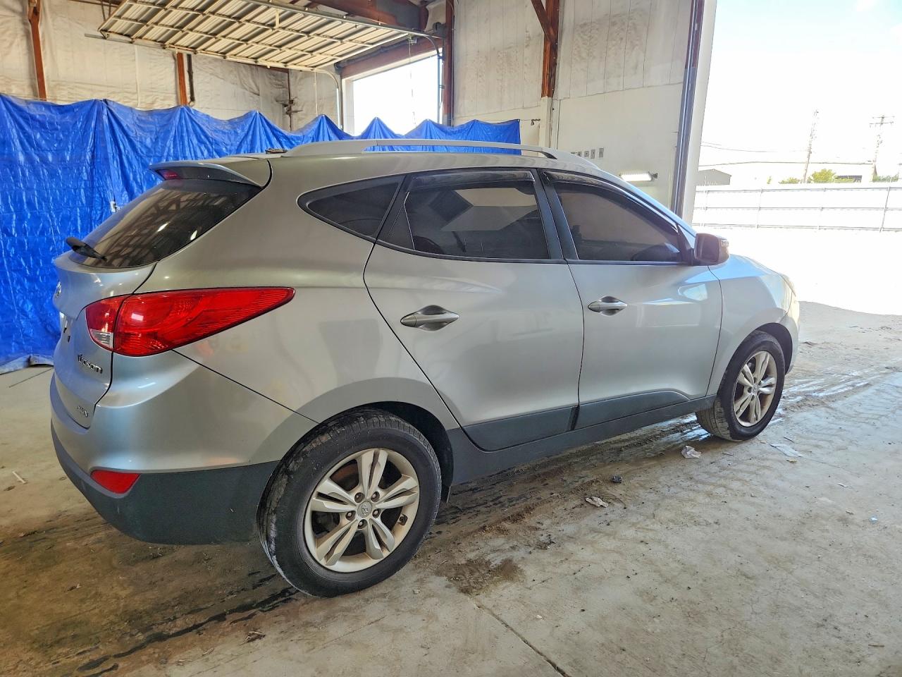 2013 Hyundai Tucson Gls Gray vin: KM8JUCAC4DU598672