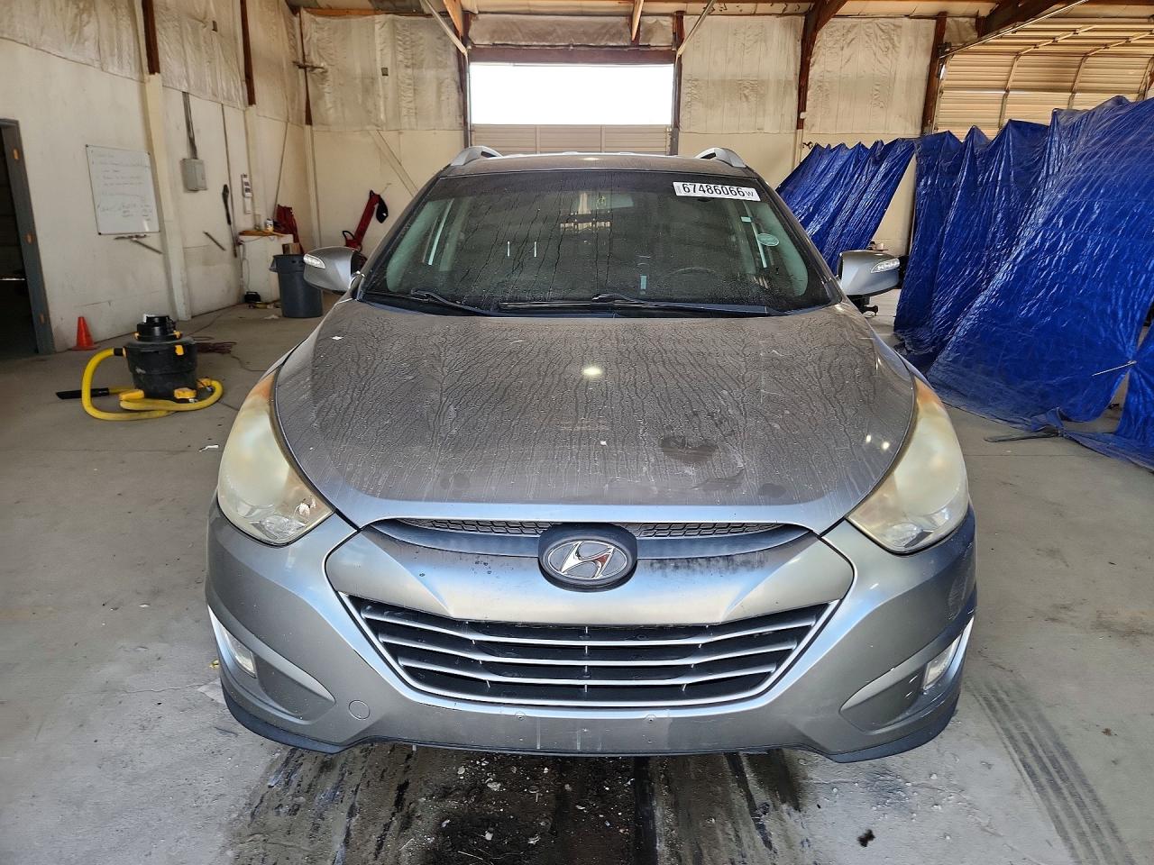 2013 Hyundai Tucson Gls Gray vin: KM8JUCAC4DU598672