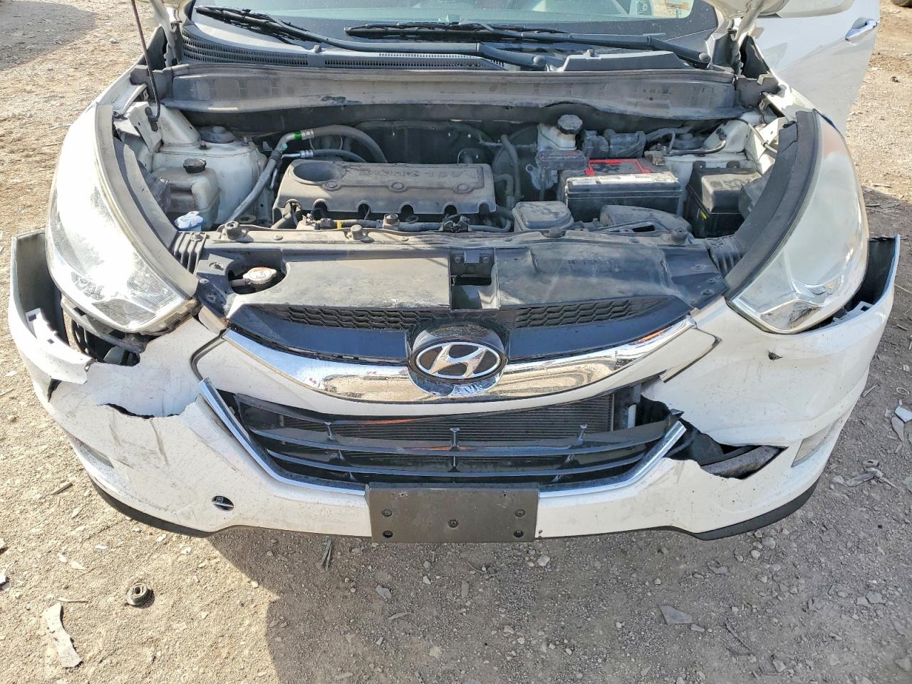 2013 Hyundai Tucson Белый vin: KM8JUCAC4DU663570