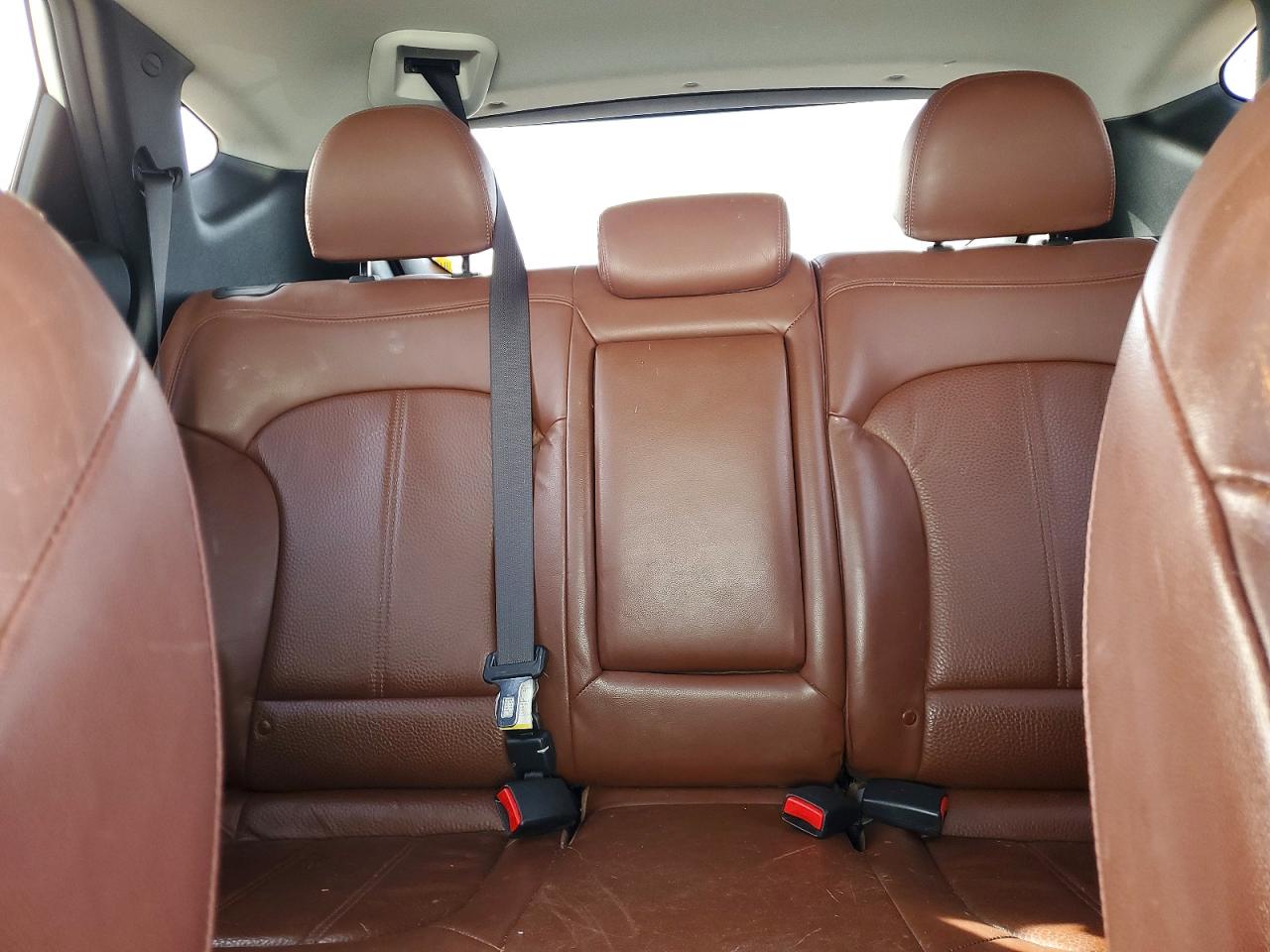 2013 Hyundai Tucson Белый vin: KM8JUCAC4DU663570