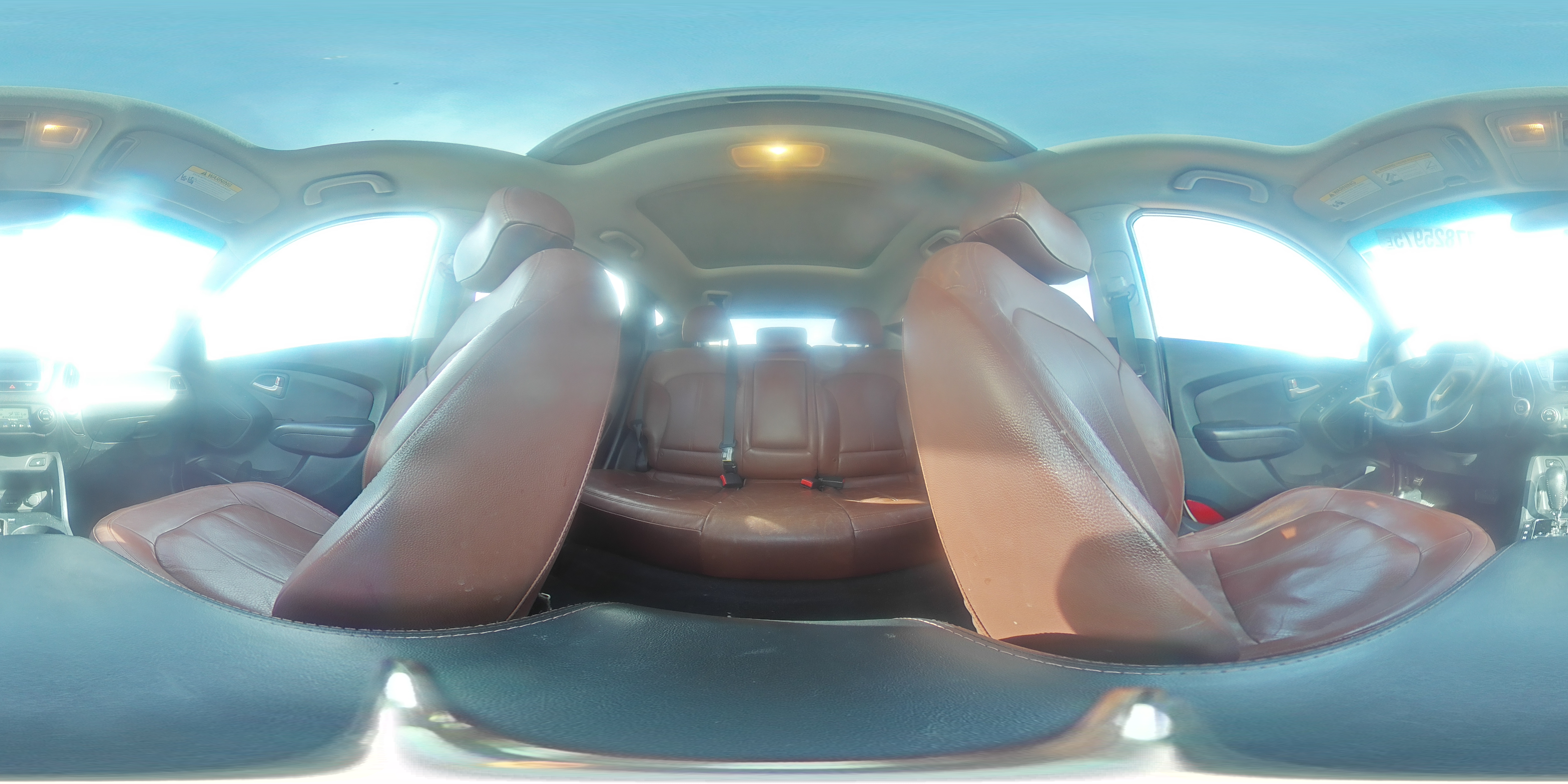 2013 Hyundai Tucson Белый vin: KM8JUCAC4DU663570