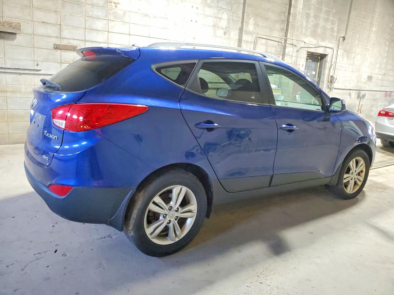 2013 Hyundai Tucson Gls Blue vin: KM8JUCAC4DU766682