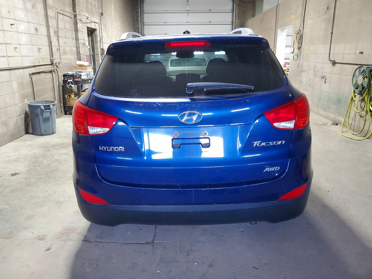 2013 Hyundai Tucson Gls Blue vin: KM8JUCAC4DU766682