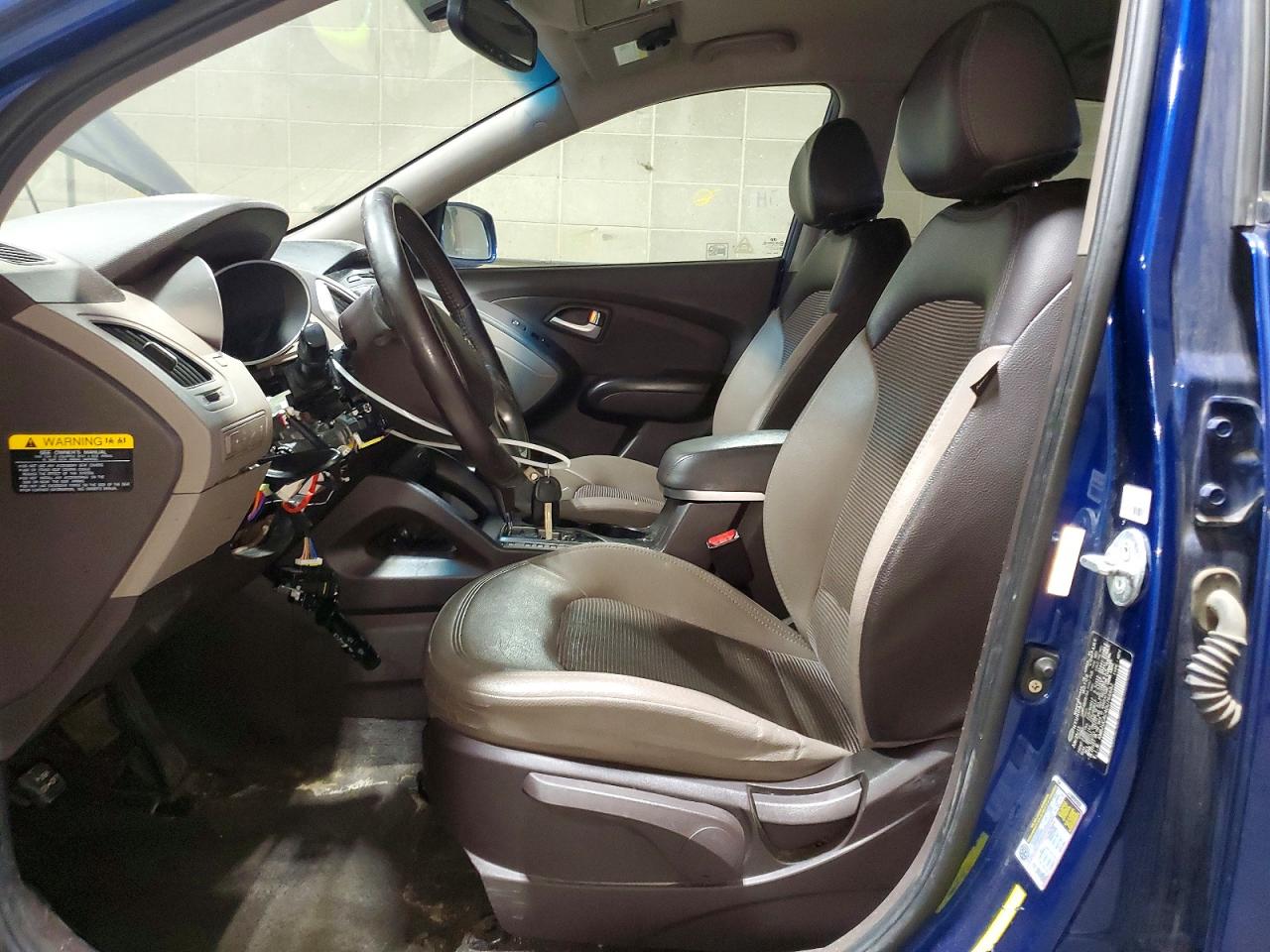 2013 Hyundai Tucson Gls Blue vin: KM8JUCAC4DU766682