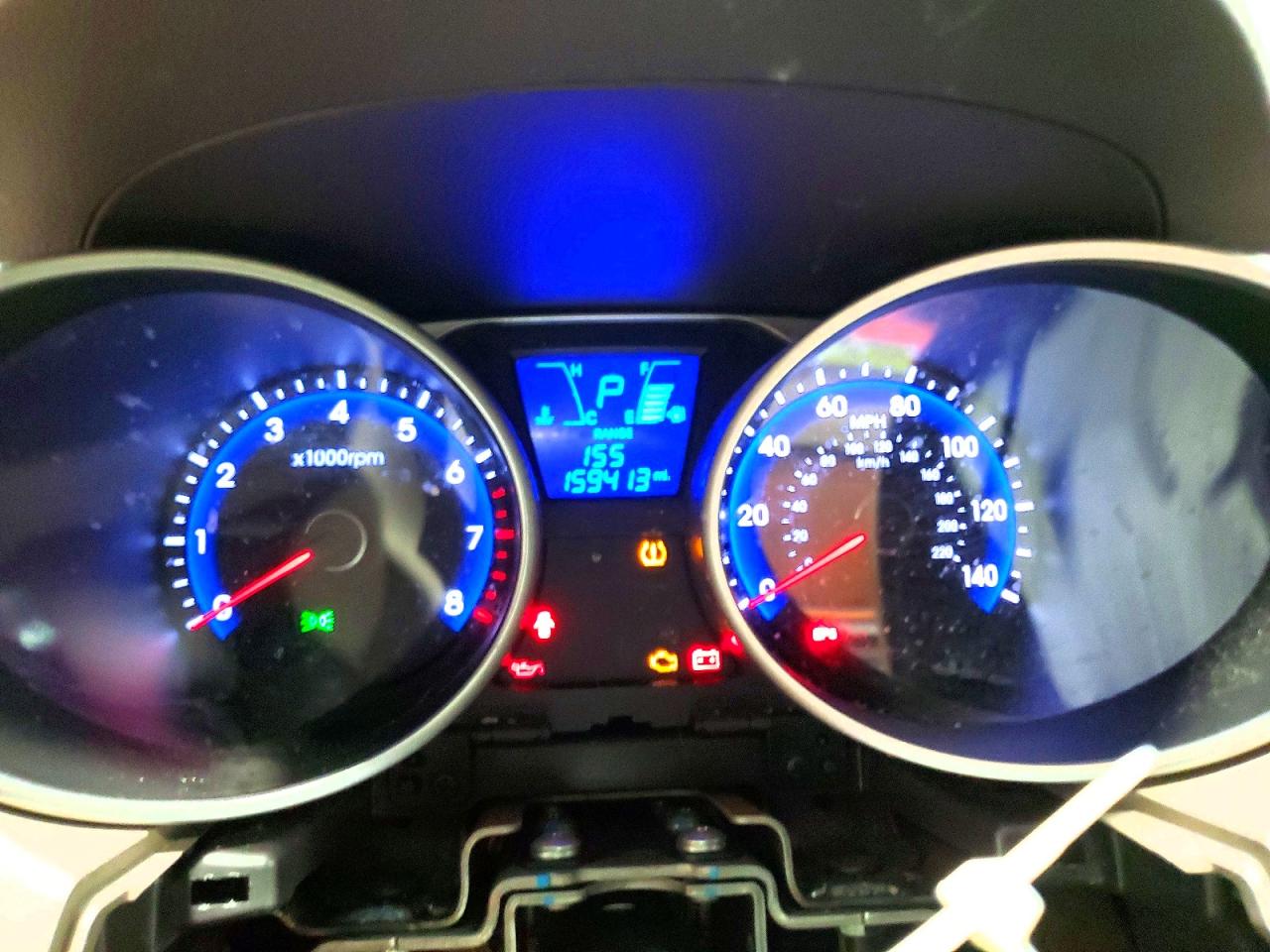 2013 Hyundai Tucson Gls Blue vin: KM8JUCAC4DU766682
