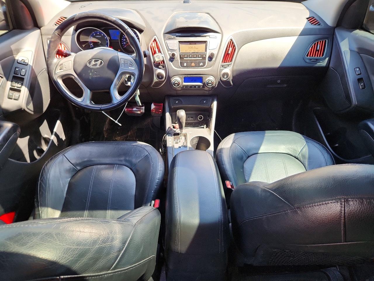 2010 Hyundai Tucson Gls Black vin: KM8JUCAC5AU026022