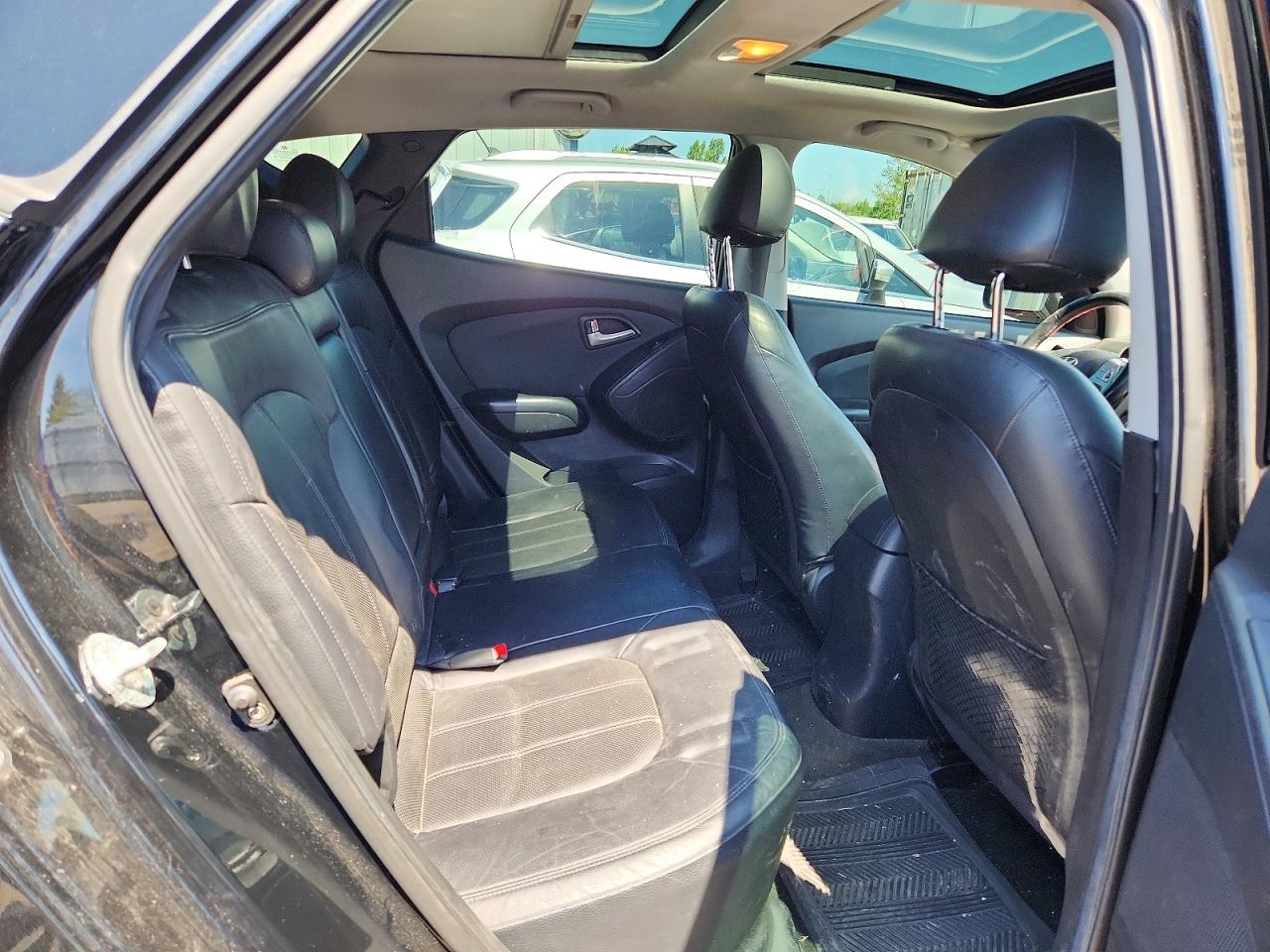 2010 Hyundai Tucson Gls Black vin: KM8JUCAC5AU026022