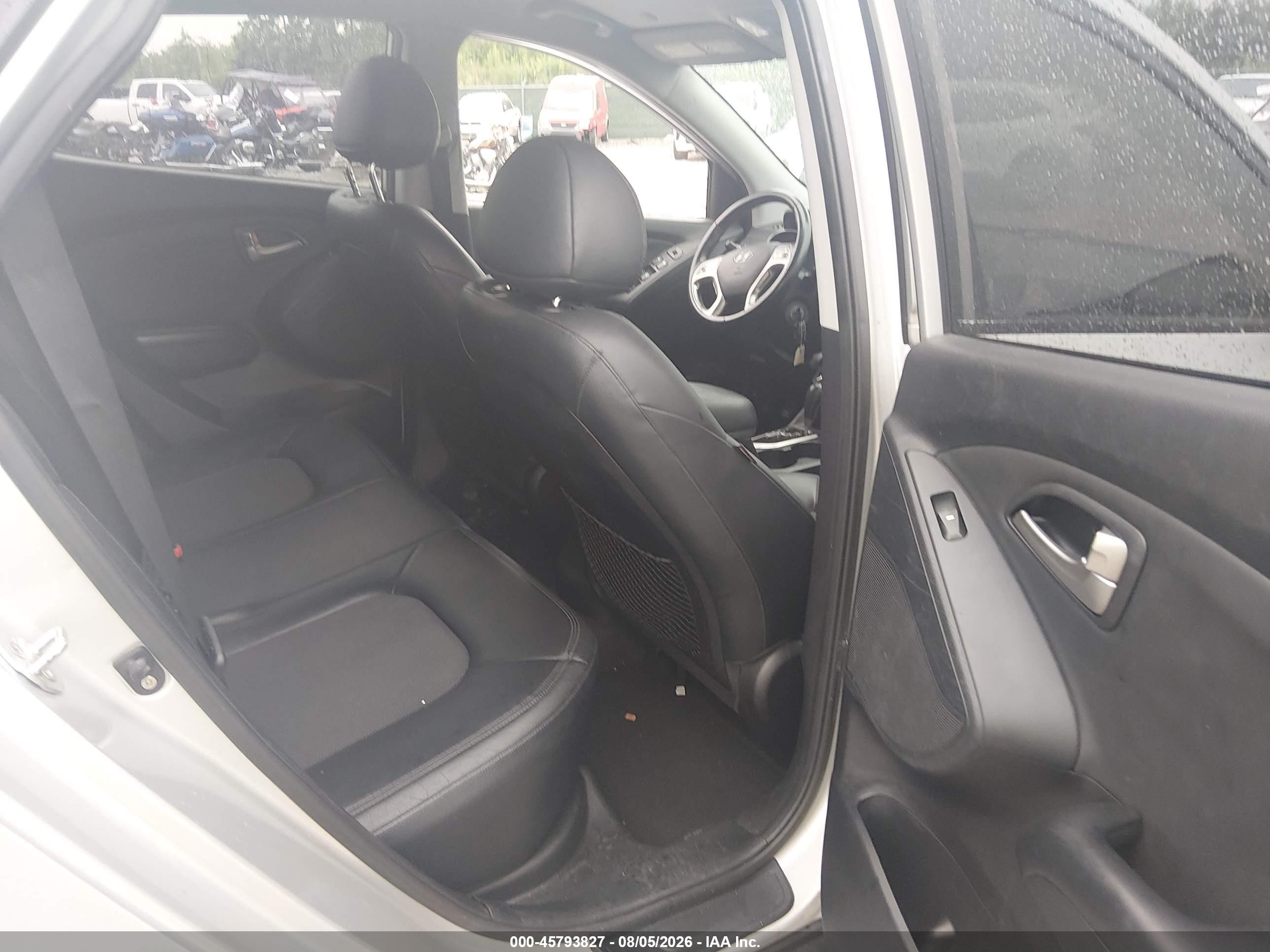 2010 Hyundai Tucson Gls Gray vin: KM8JUCAC5AU060994
