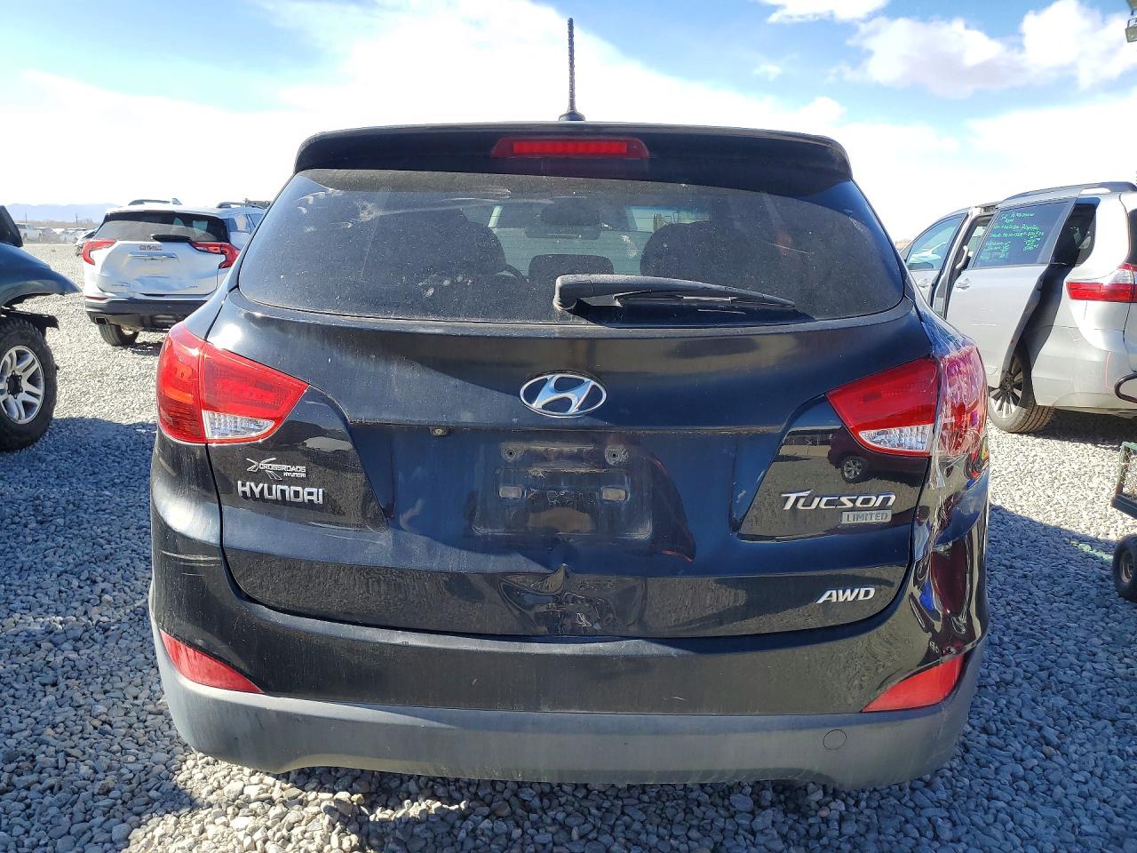 2010 Hyundai Tucson Limited Черный vin: KM8JUCAC5AU085362