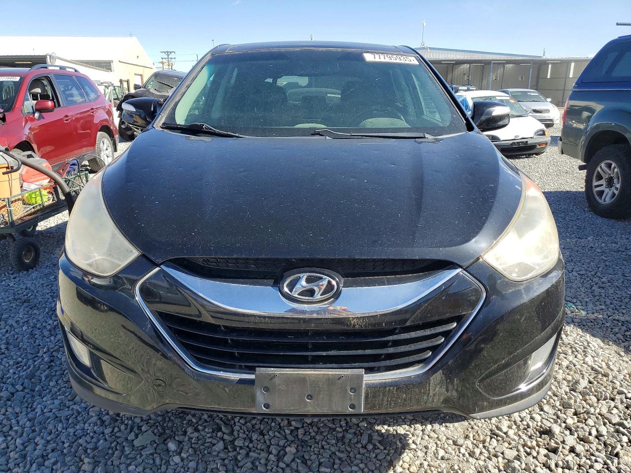 2010 Hyundai Tucson Limited Черный vin: KM8JUCAC5AU085362