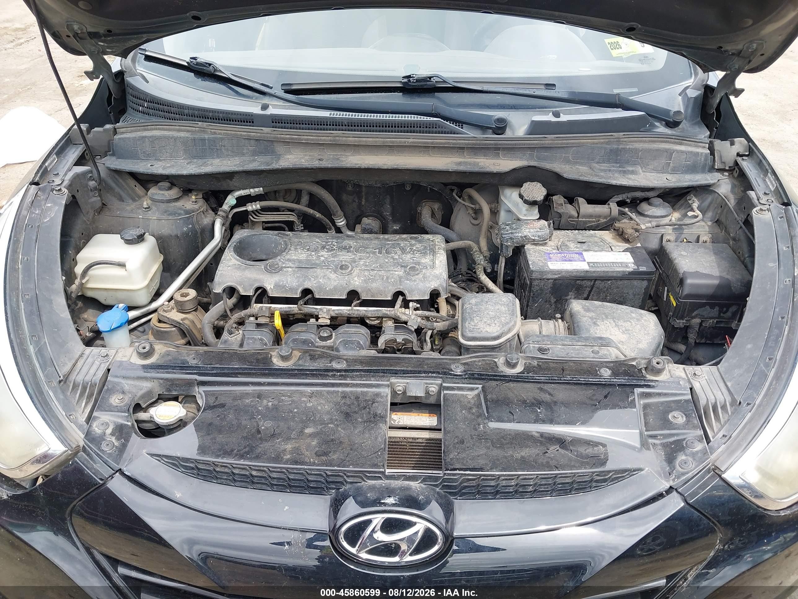 2011 Hyundai Tucson Gls Black vin: KM8JUCAC5BU194731
