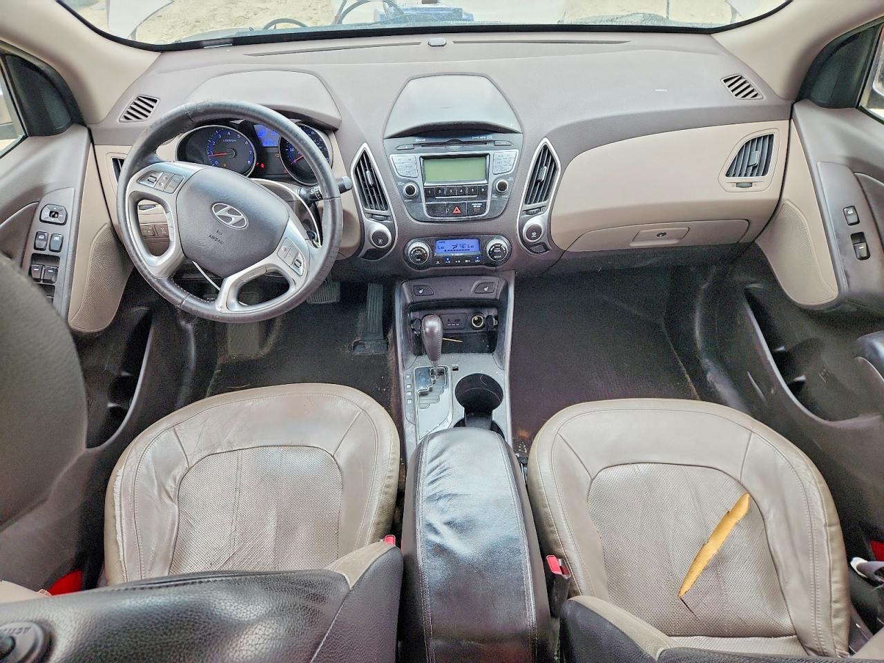 2011 Hyundai Tucson Limited Tan vin: KM8JUCAC5BU194776