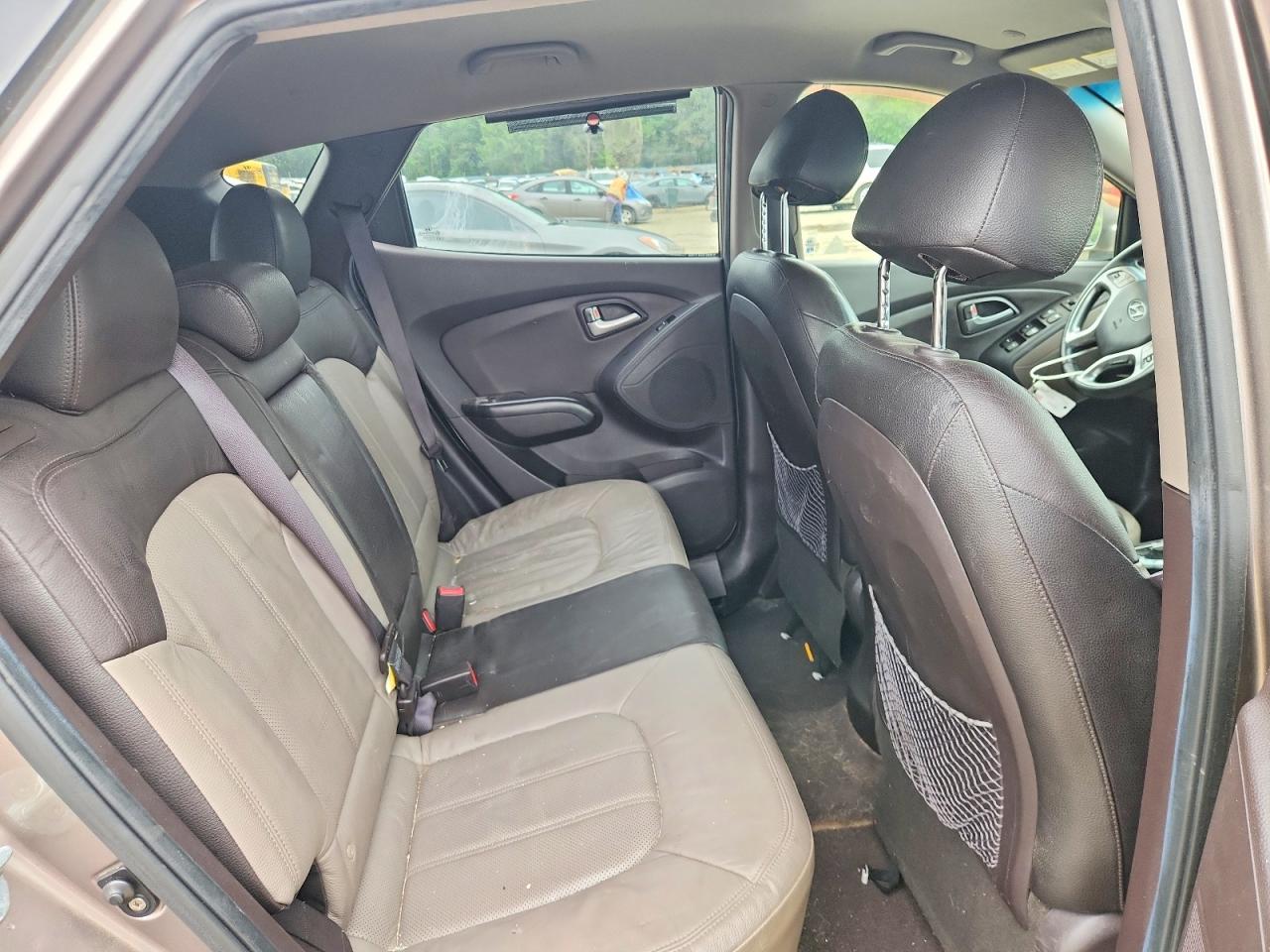 2011 Hyundai Tucson Limited Tan vin: KM8JUCAC5BU194776
