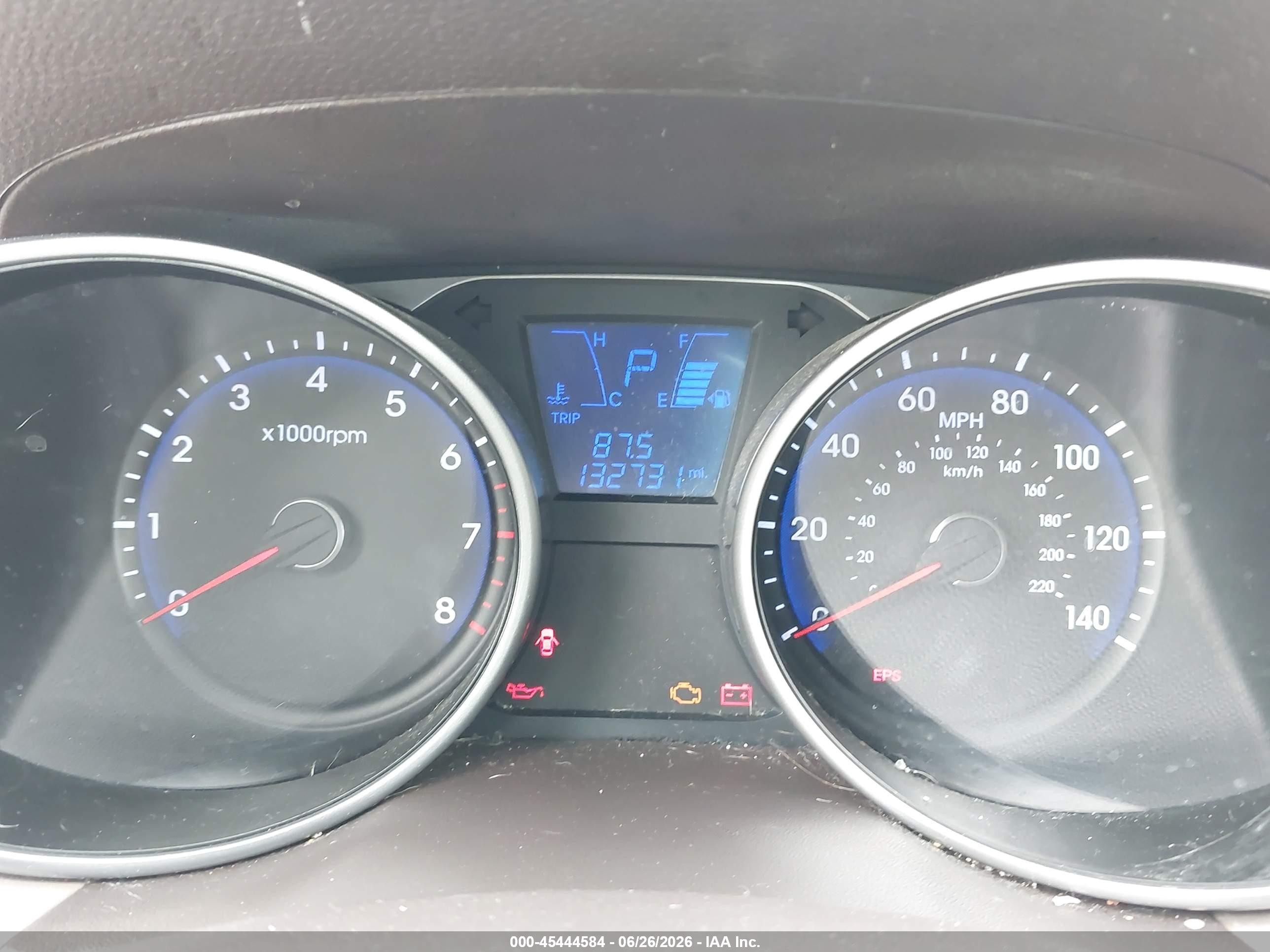 2011 Hyundai Tucson Gls Red vin: KM8JUCAC5BU248190